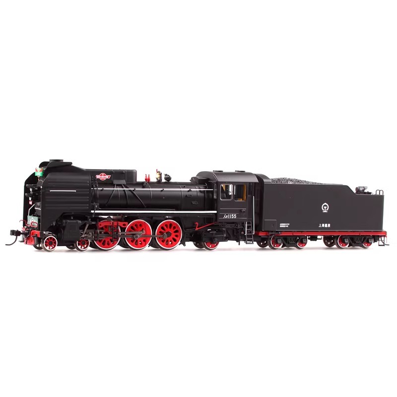 China Railway RM Class Steam Locomotive with Tender (DC) Train Model Ornament
