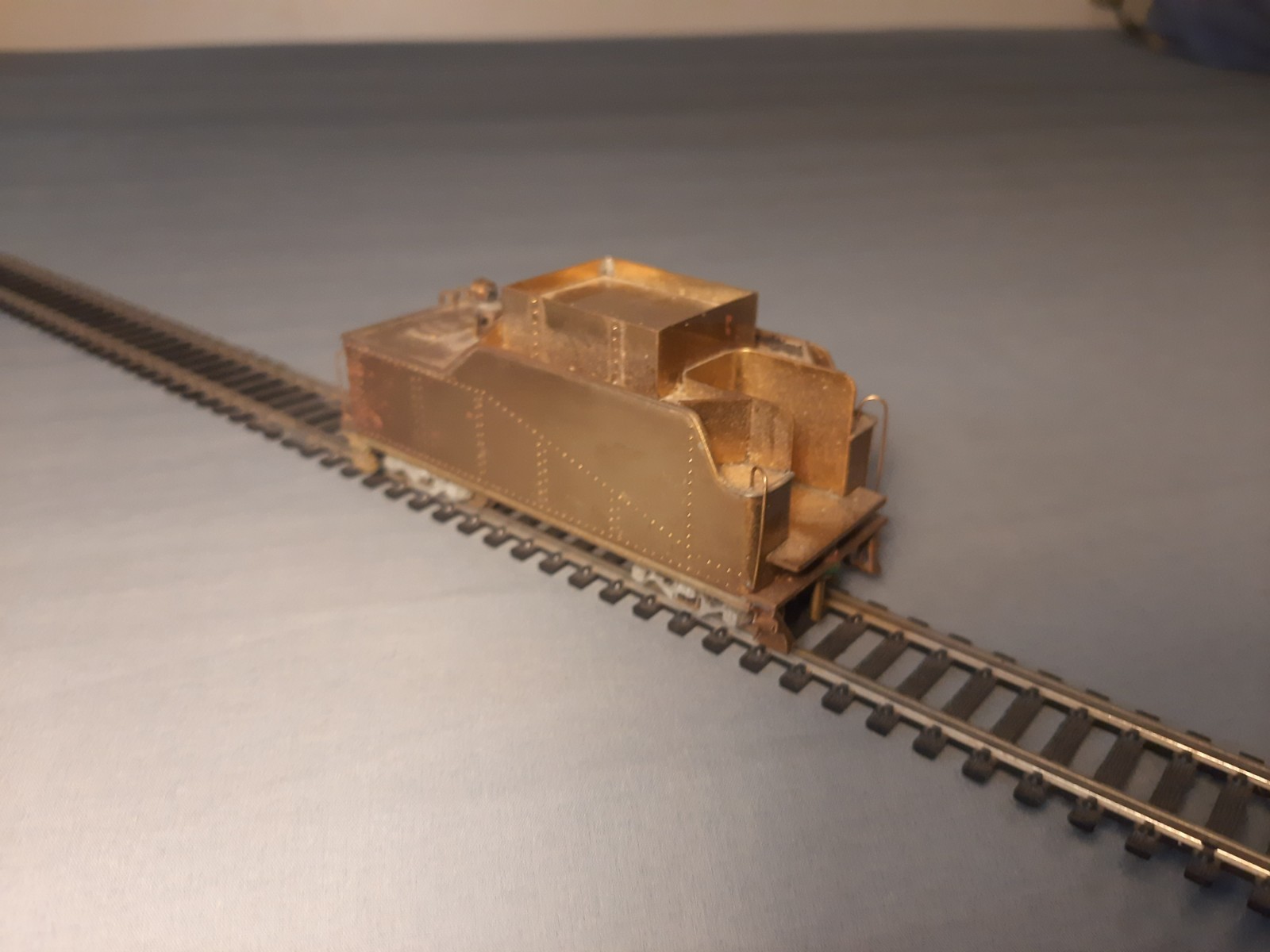 HO Brass United Models PFM Baldwin Coal to Oil Tender 29′ 8000 gallon Atlas