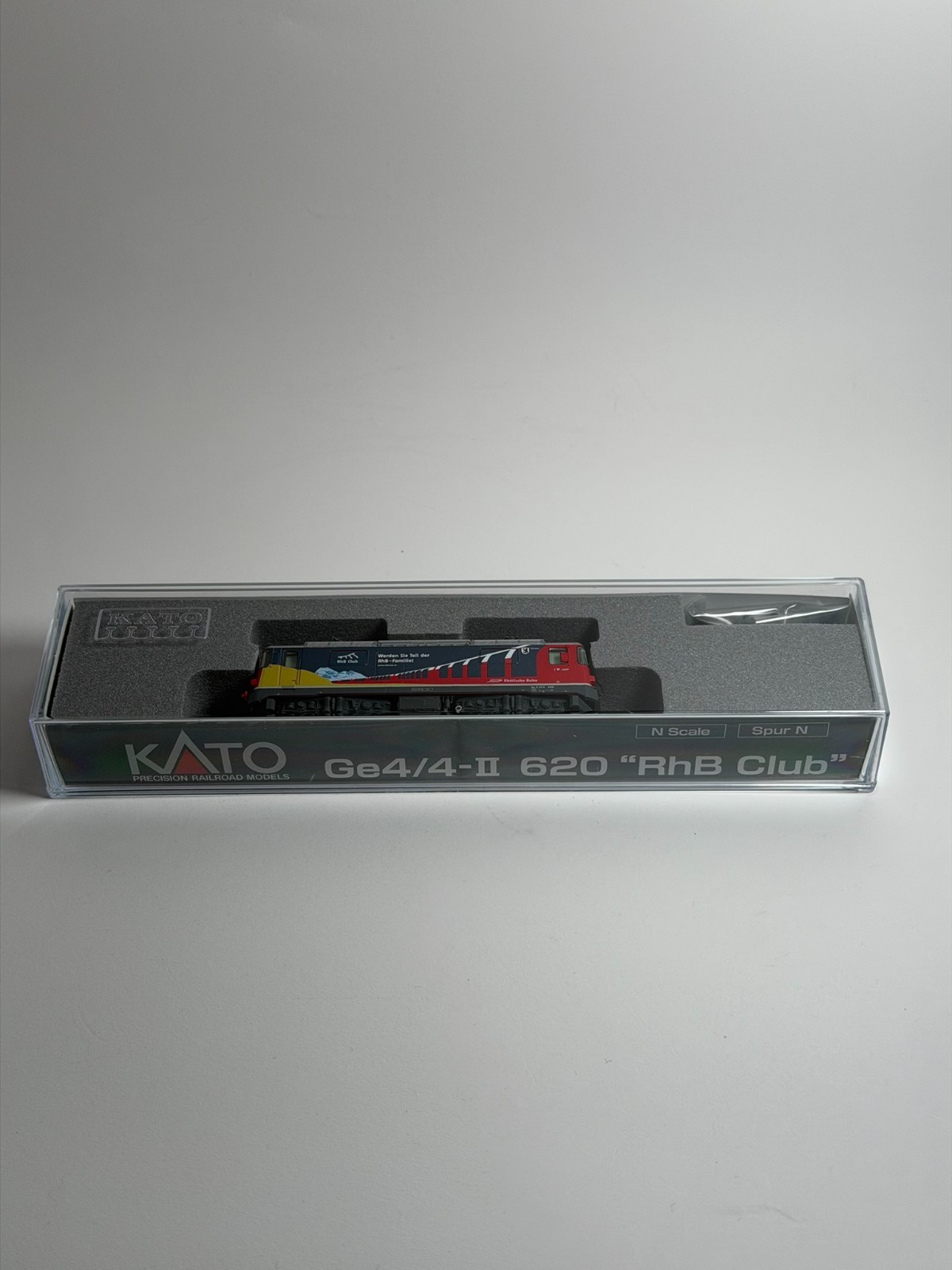 KATO N Gauge Alps Locomotive Ge4/4-II RhB Club 3102-4 Railway Model F/S new