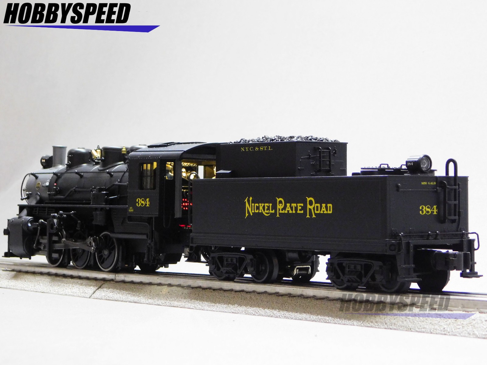 LIONEL NICKEL PLATE ROAD NKP 0-6-0 STEAM ENGINE #384 O GAUGE train 2531170 NEW