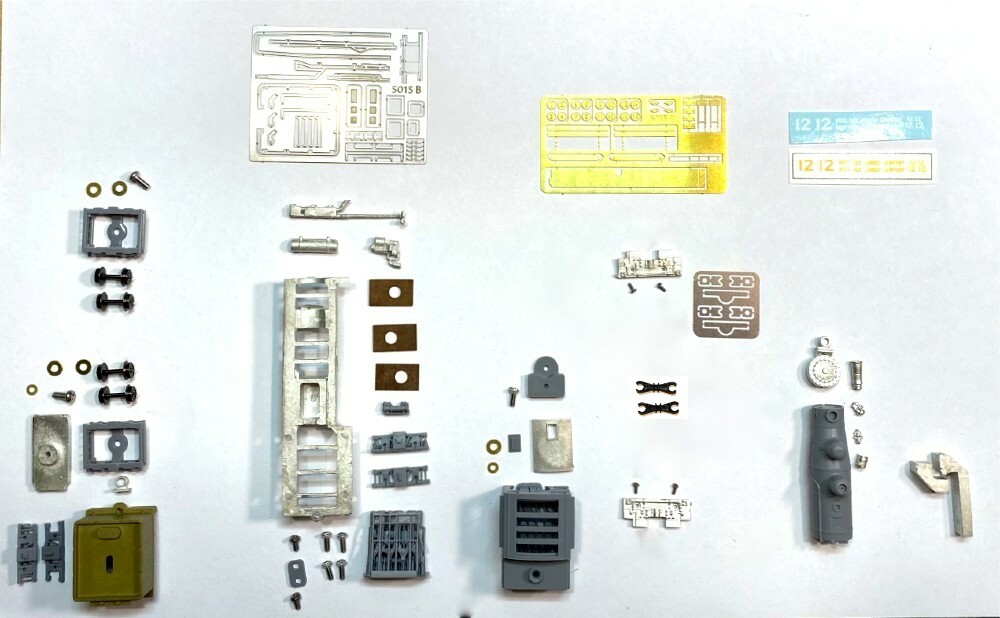 N Scale Class C Shay Locomotive Shell Kit by Showcase Miniatures (5016)