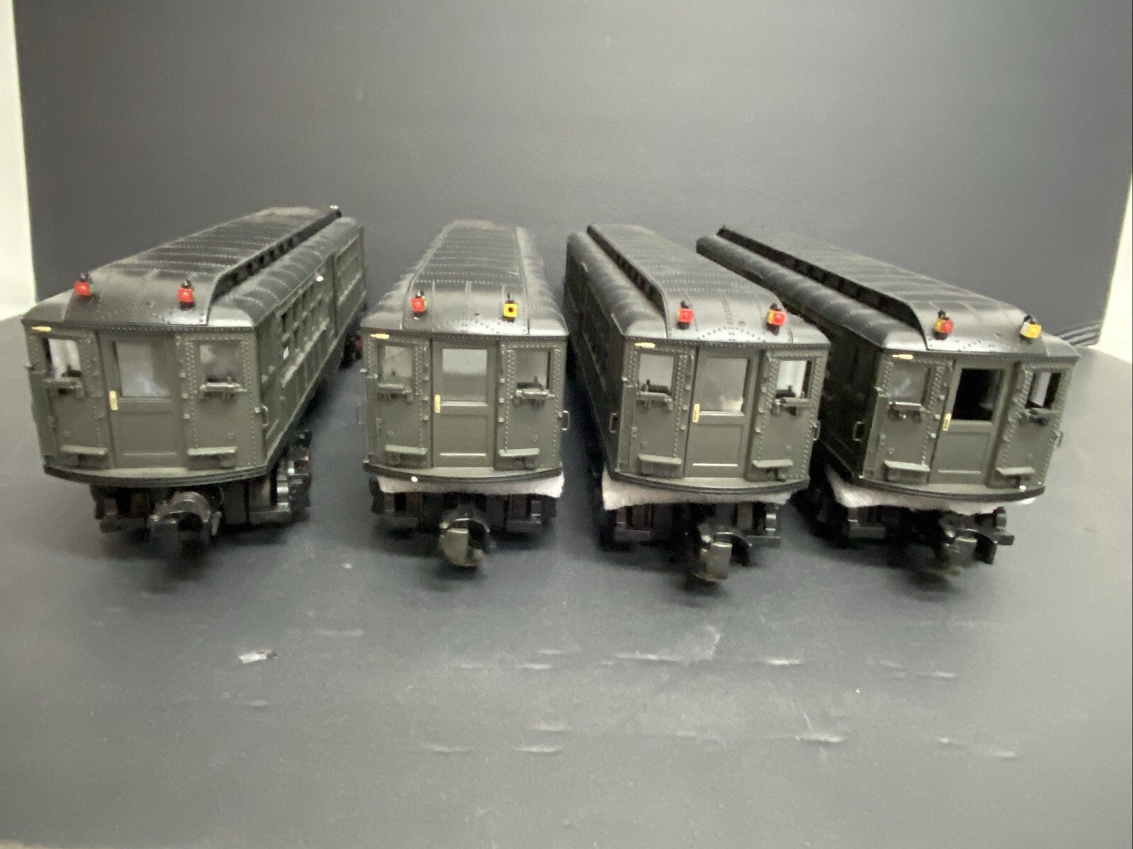Railking by MTH 30-2447-1 Metropolitan (Green) 4-Car Subway Set w/ PS 2.0 J.34