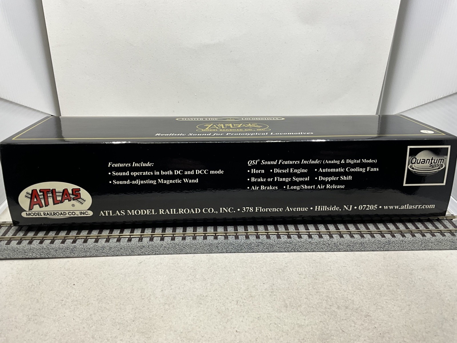 Atlas Master Gold HO Scale Santa Fe U23B w/ DCC/DC/QSI Sound #6312 #10000858