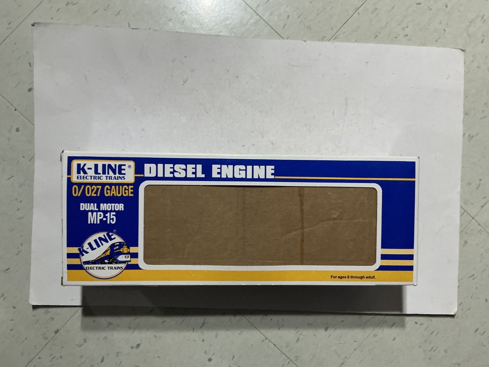 K-LINE O-GAUGE K-2222 TCA MP-15 DIESEL LOCOMOTIVE #2. NIB.