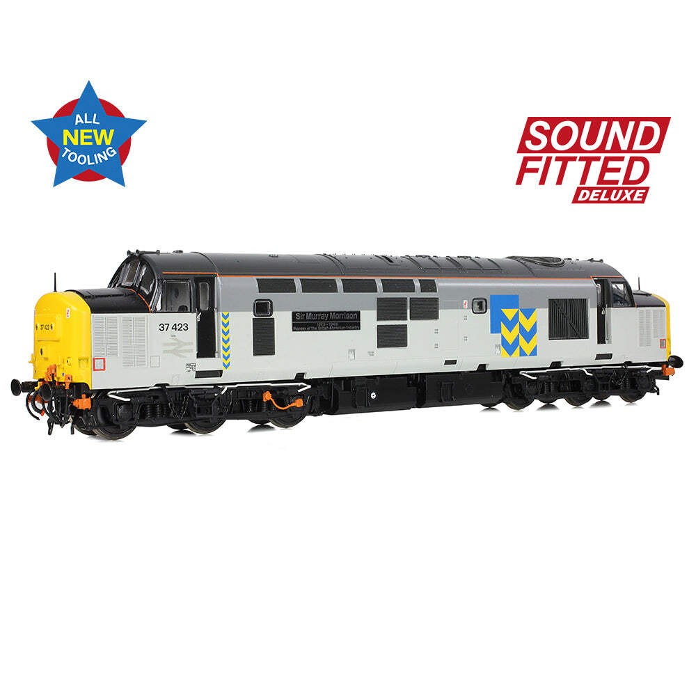 Bachmann 35-337SFX OO Gauge Class 37 37423 Sir Murray Morrison Metals DCC SOUND