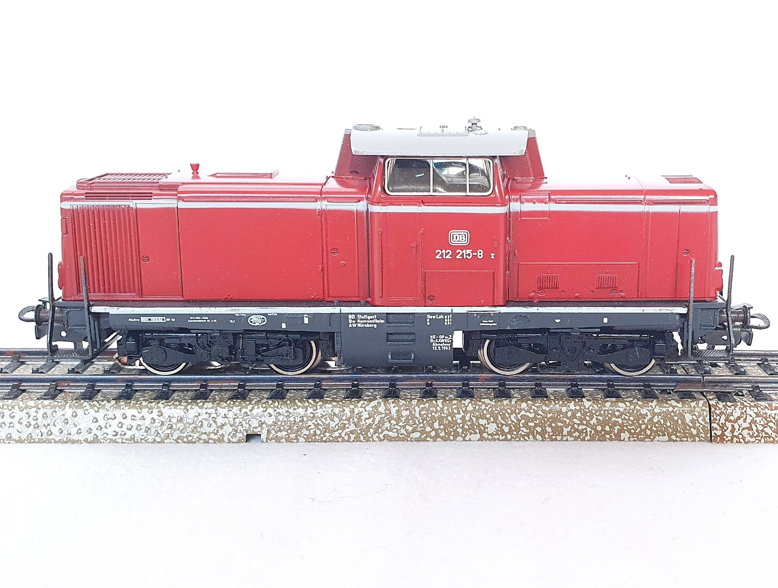 Marklin AC HO 1:87 German DB BR 212 “STANDARD DB” Red DIESEL LOCOMOTIVE MIB`85!