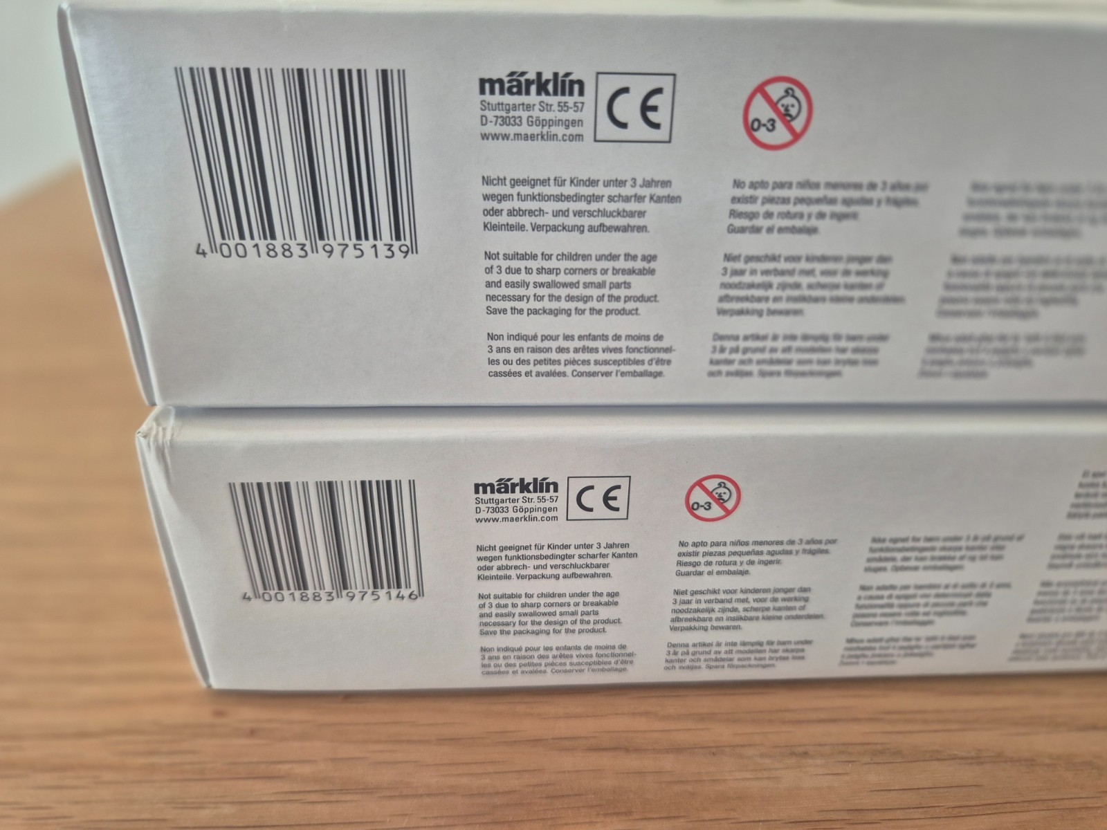 MäRKLIN HO 48292 SET WITH TWO TORPEDO LADLE CARS TYP 8008 EUH BRAND NEW