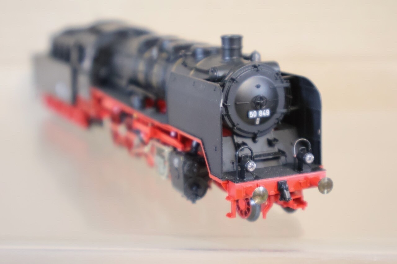 FLEISCHMANN 4181 K DR 2-10-0 CLASS BR 50 849 LOCOMOTIVE BOXED on