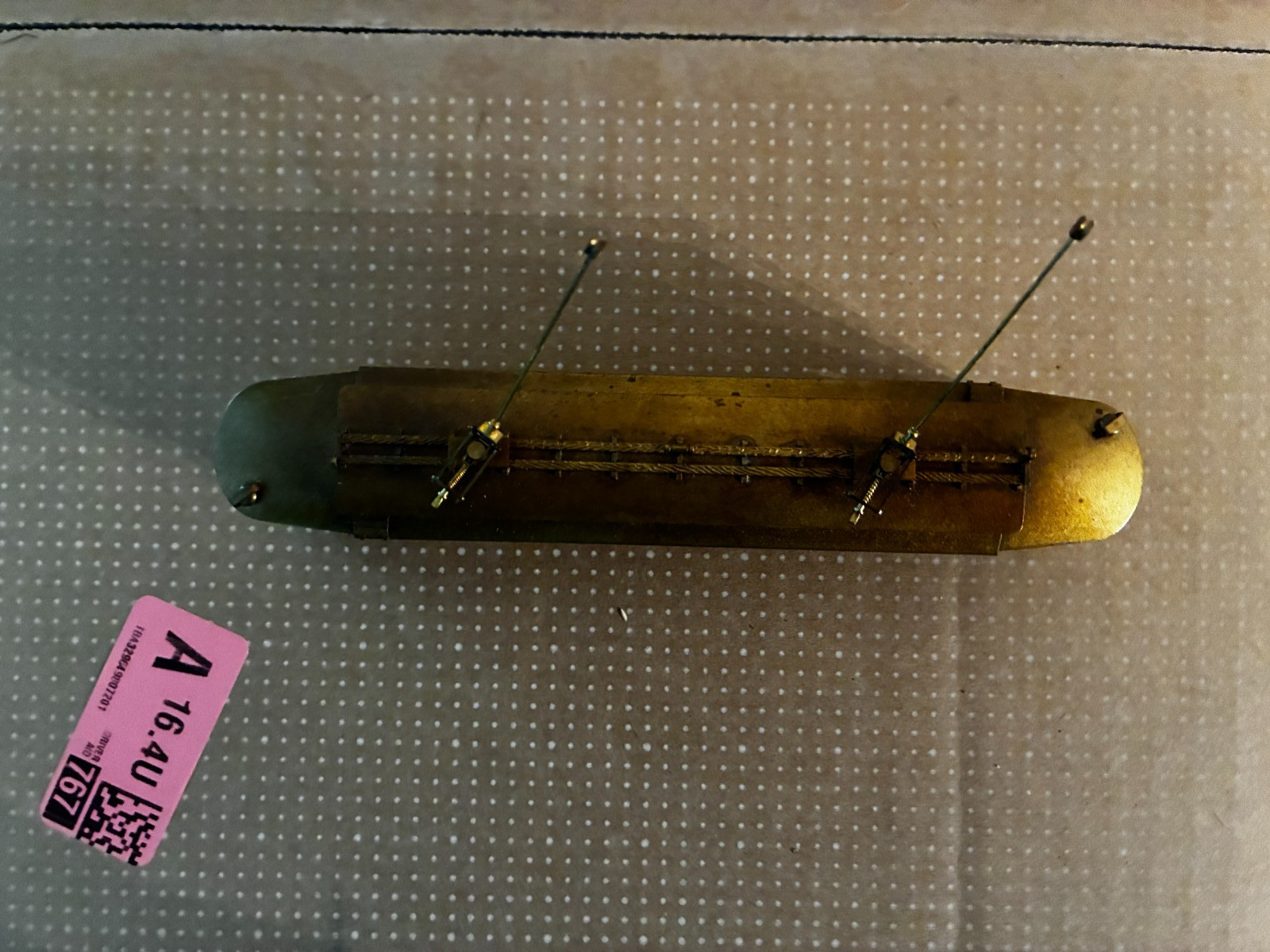 [T-HO] NJ Custom Brass Third Avenue Railway Osgood Trolley Rare HO TO-408 Untete