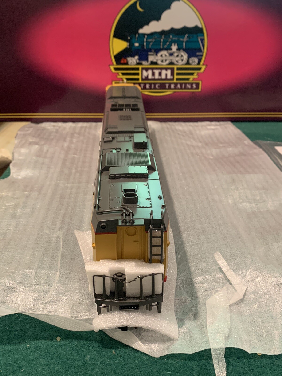 MTH PREMIER UNION PACIFIC VERANDA TURBINE DIESEL ENGINE LOCOMOTIVE 20-2185-1 PS2