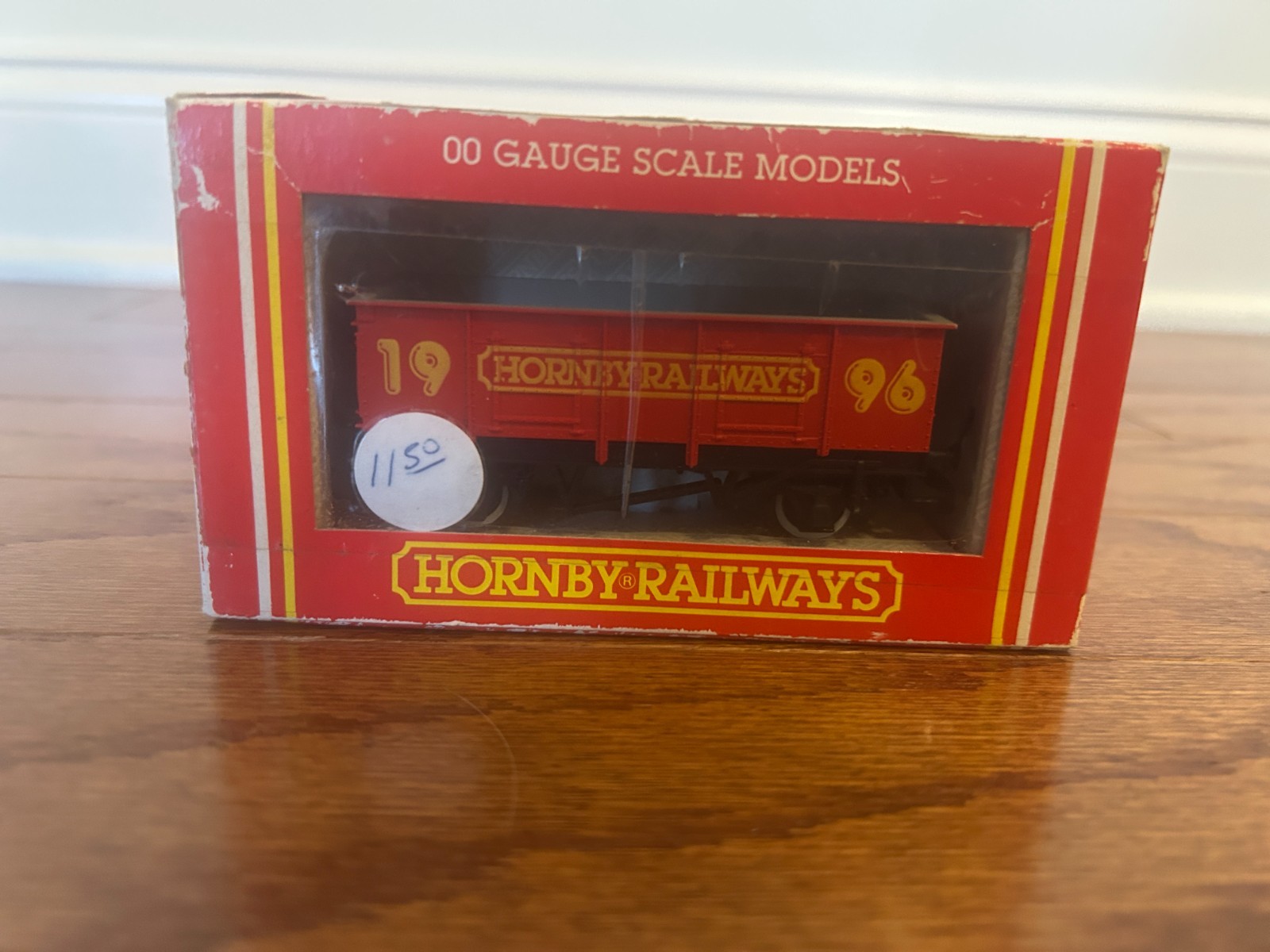 “HORNBY RAILWAYS” {OO Gauge Scale Model} “1996 LWB OPEN WAGON” R379 Train, RARE!