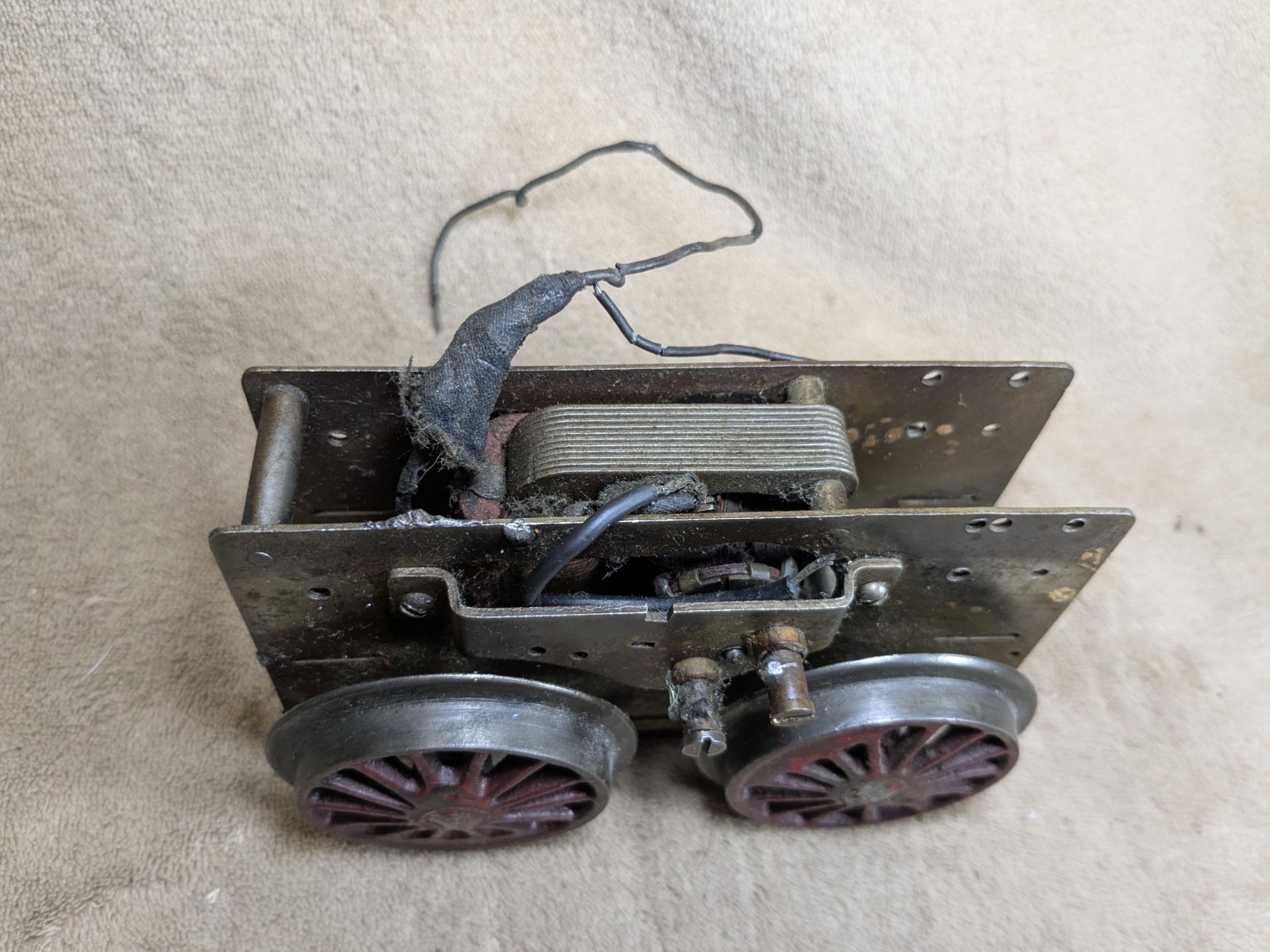 Ives Prewar Motor Untested Vintage Locomotive