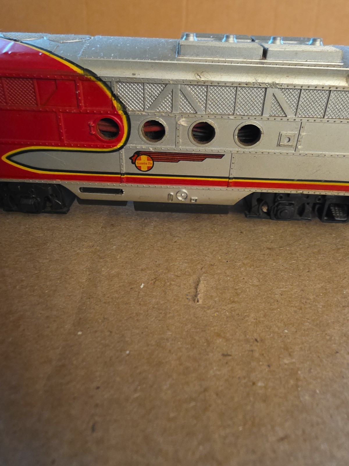 Bachman Locomotive Santa Fe Red War Bonnet