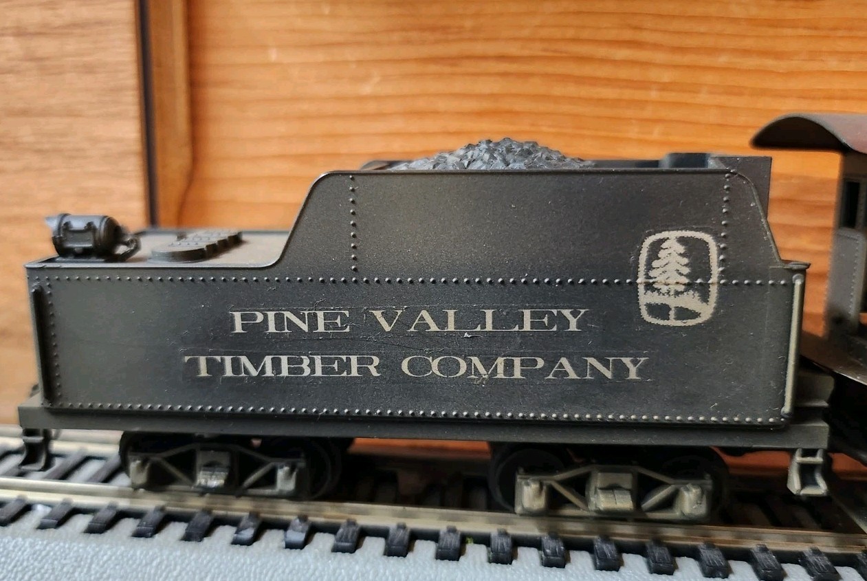 Mantua DCC With Sound HO 2-6-6-2 Pine Valley Timber Company Weathered Mint!