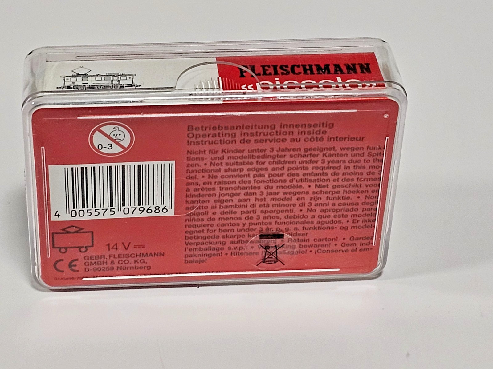 N SCALE FLEISCHMANN PICCOLO 7968 SCHIENENSCHLEIFWAGEN BR 740 001-0 DB RAIL GRIN