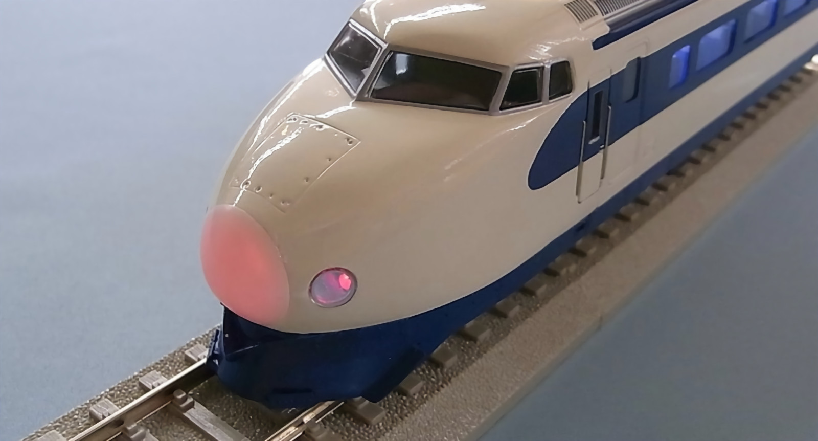 HO Scale KTM 0 Series Shinkansen/Bullet Train 4 Cars Set NIB H0 EMU Brass Model