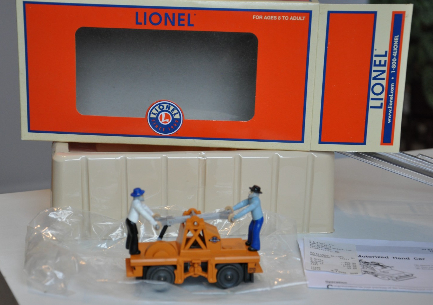 NOS Lionel O Gauge Denver & Rio Grande D&RGW Hobo Handcar NEW Read Full Descrpt