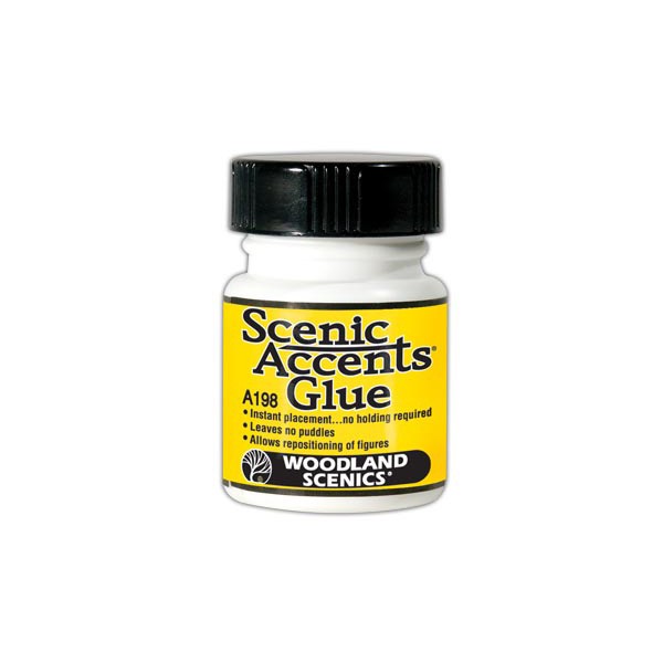 Woodland Scenics Accent Glue 1.25 oz WOOA198 Misc. Train Accys Non Scale