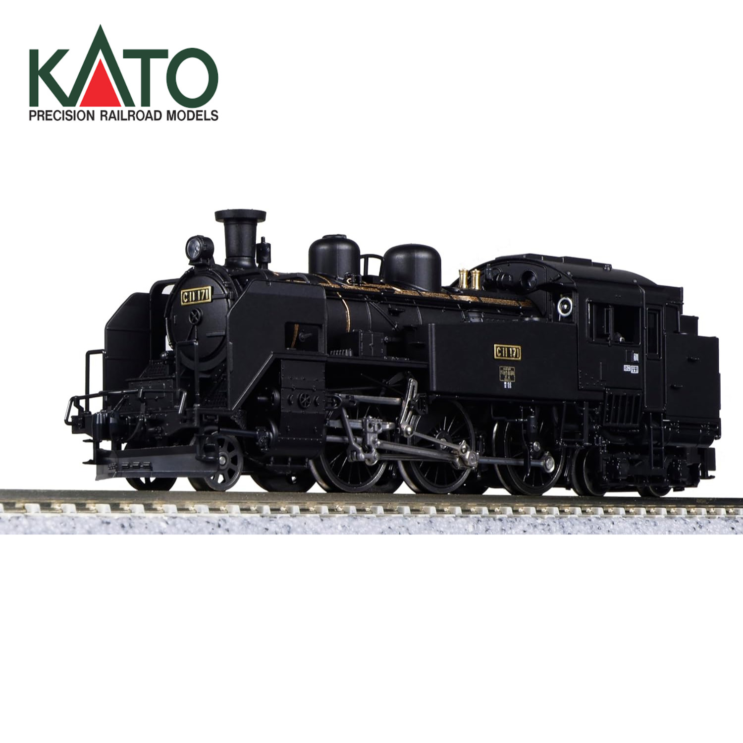 KATO 2021-1 C11 171 Steam Locomotive N Railway Model Steam Engine Excellent