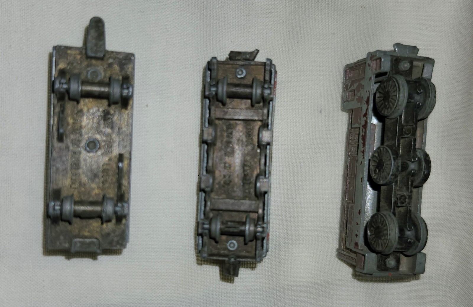 Vintage England Lone Star Locos OOO Gauge Cast Metal Train Set Engines & Track