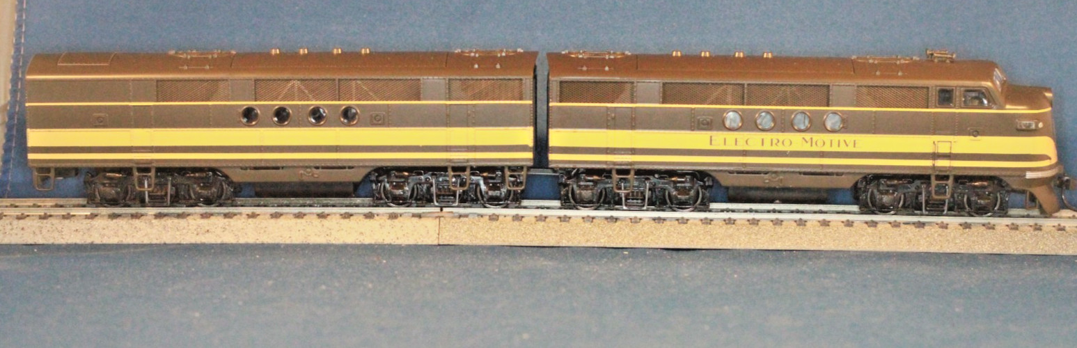 JP HO Stewart 23415 Electro Motive Division Diesel EMD FT A/B Set A-Pwr B-Dummy
