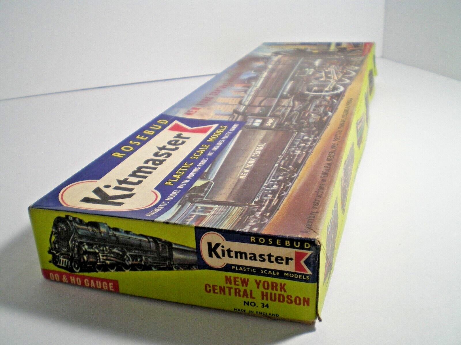 VINTAGE KITMASTER ROSEBUD NEW YORK CENTRAL HUDSON LOCOMOTIVE MODEL OO/HO SCALE