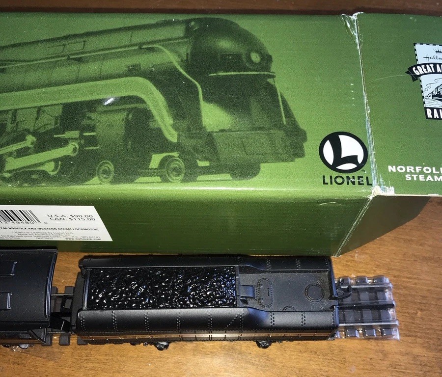 LIONEL 746 NORFOLK AND WESTERN STEAM LOCOMOTIVE