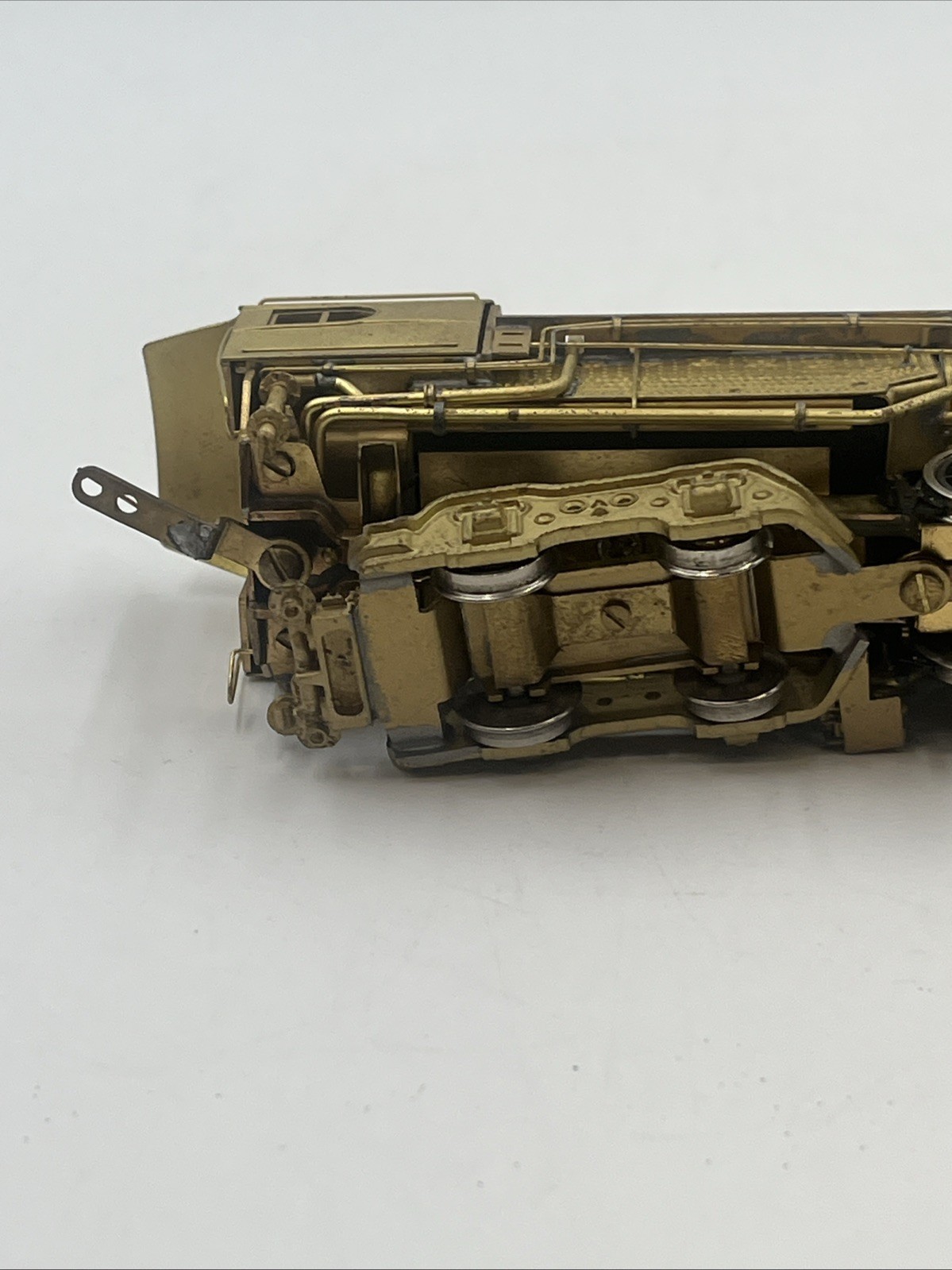 Ho Scale brass engine & caboose- Pennsylvania J-1 2-10-4 Westside Model Company