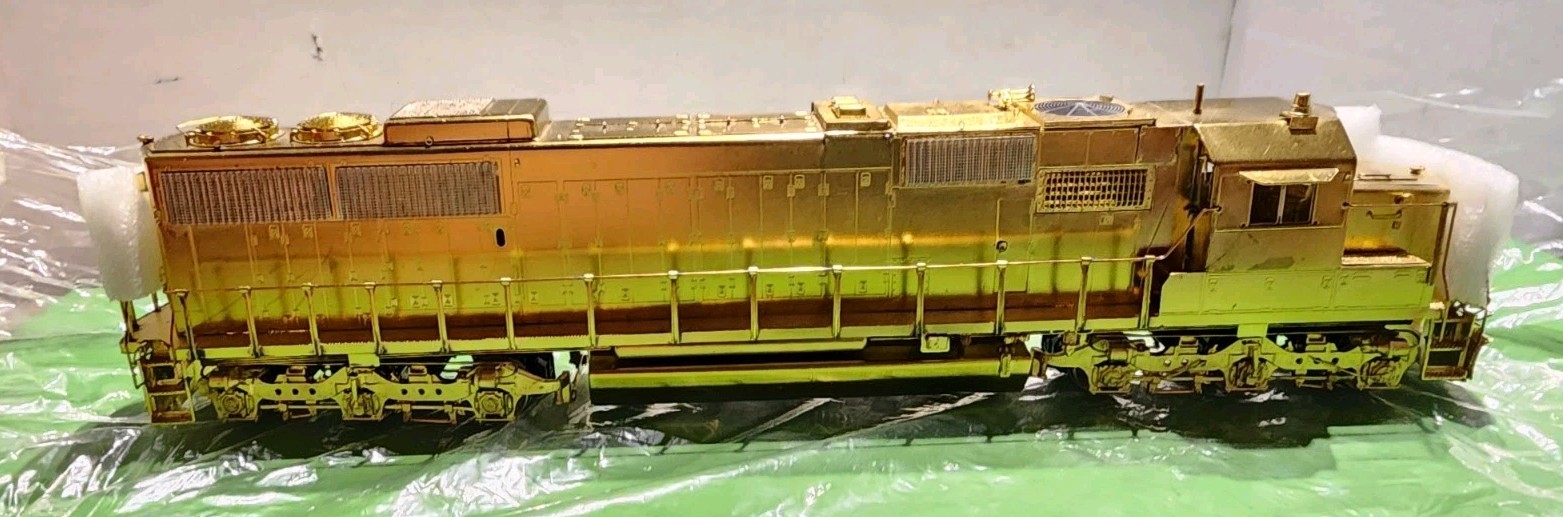 Overland Models HO Scale Brass SD60 Diesel Engine UNDECORATED
