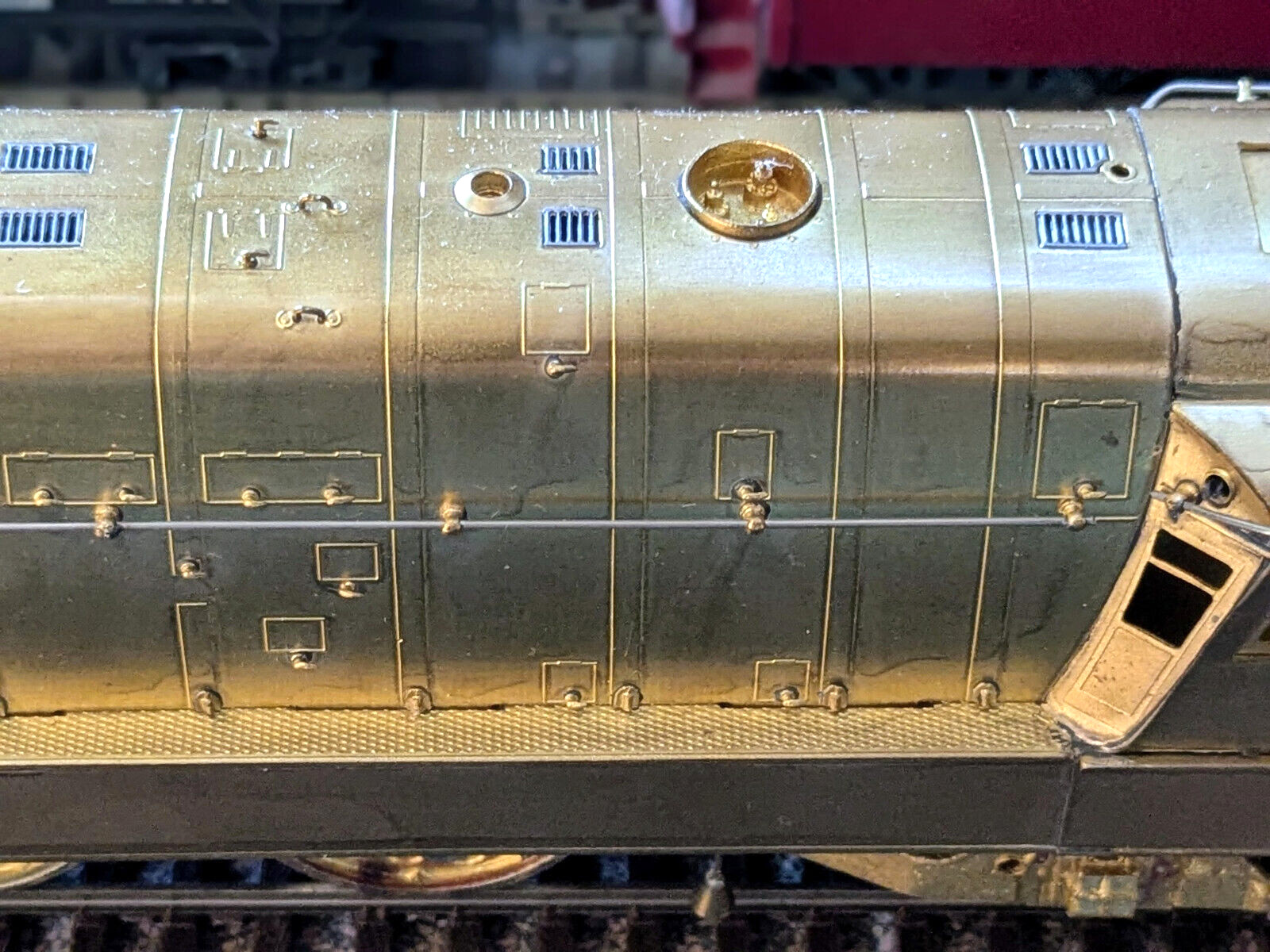 **1 OF 100! OVERLAND BRASS MILW RD CLASS A 4-4-2 #3-4 MODERNIZED HO *”RUNS G@@D!