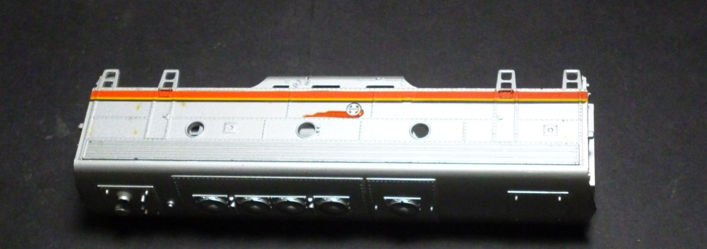 Ho Athearn Diesel locomotive Alco PA shell Santa fe