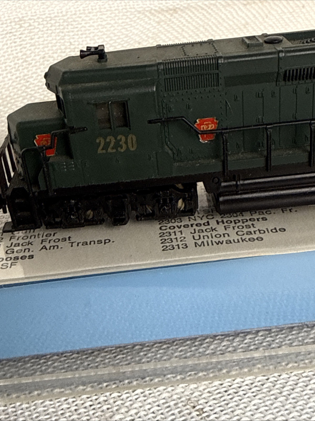 N Scale Pennsylvania Railroad GP30 #2230, Atlas #4064 Untested