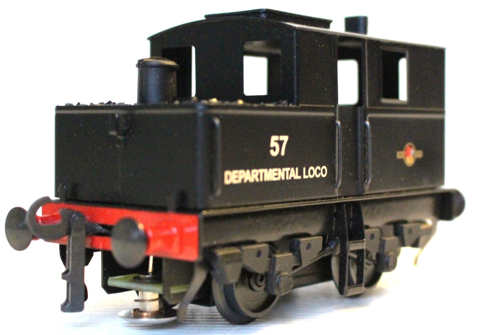 O Gauge 3 Rail WJVintage BR Sentinel LNER Class Y3, 0-4-0T Black Dept Loco No 57
