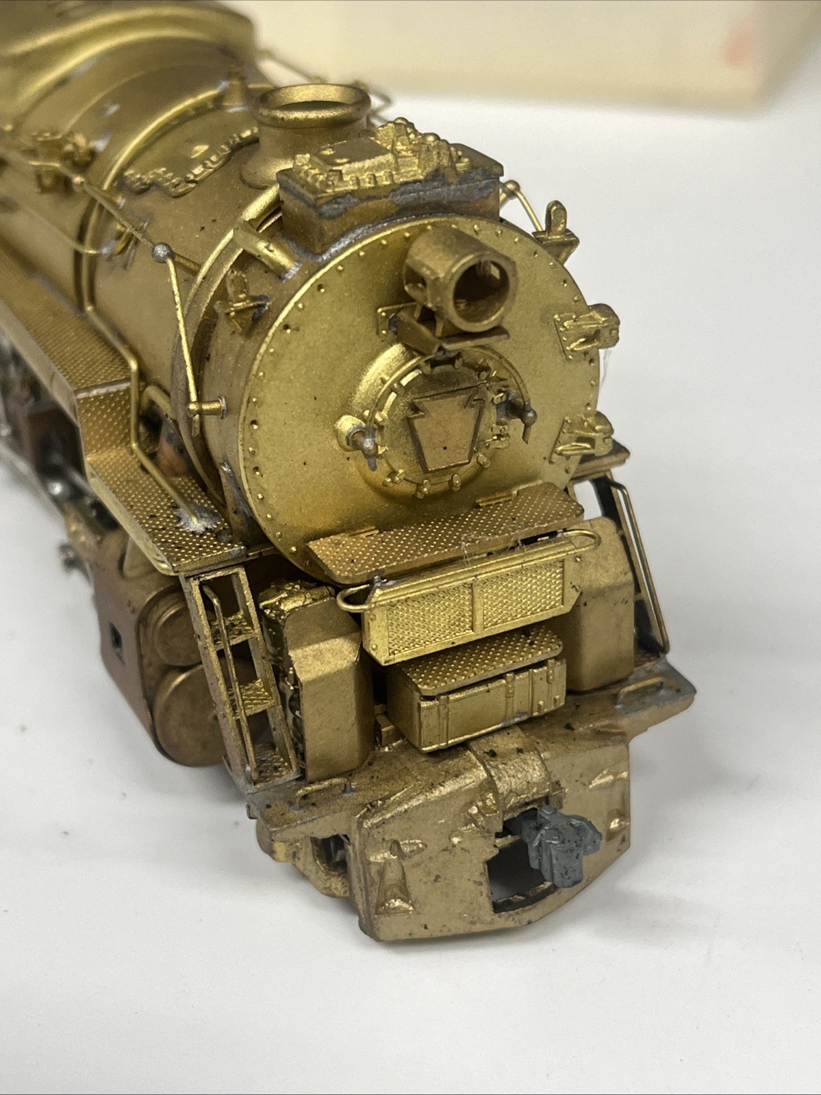 Ho Scale brass engine & caboose- Pennsylvania J-1 2-10-4 Westside Model Company