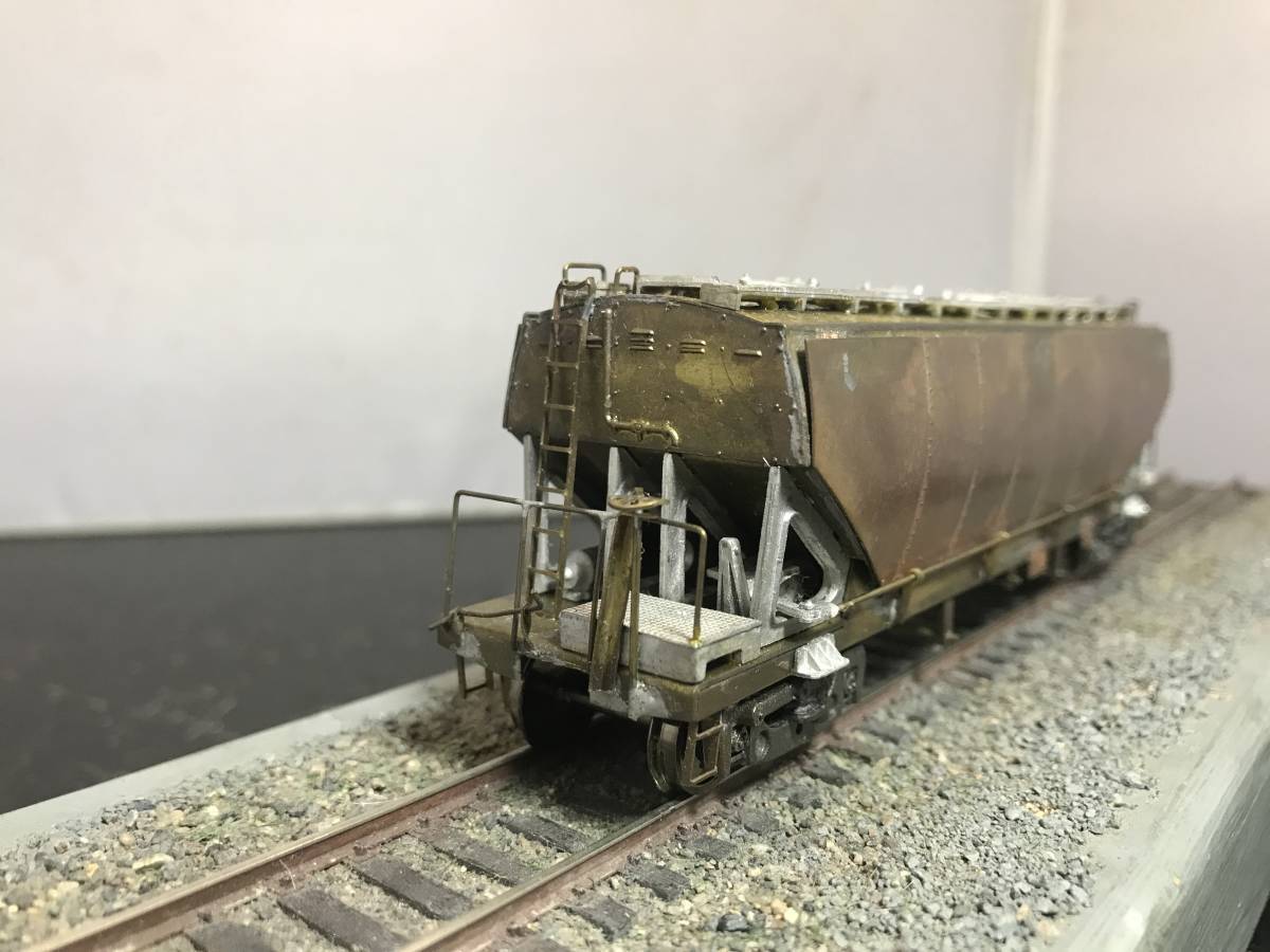 Model Train Adachi Hoki 2200 1/80 Finished Fabric Product