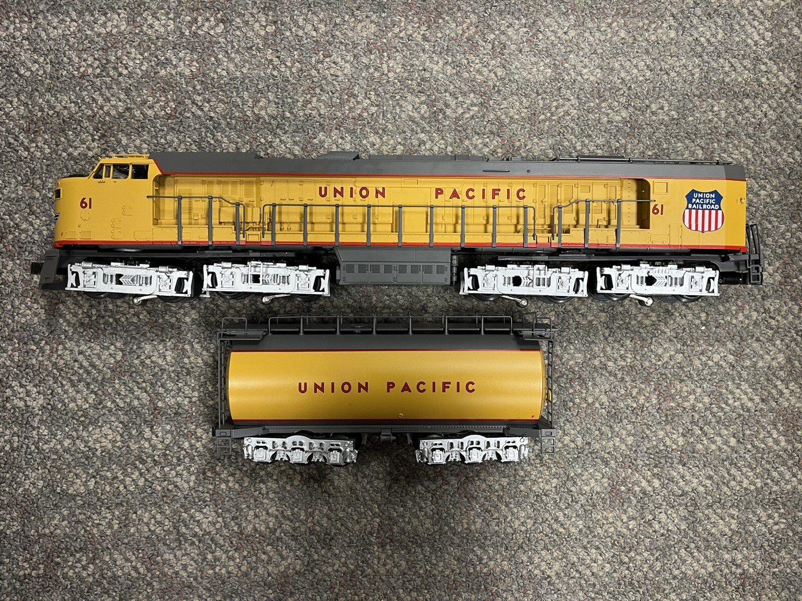 + MTH O Scale Premier Union Pacific Veranda Turbine PS.1 20-2185-1 LNIB