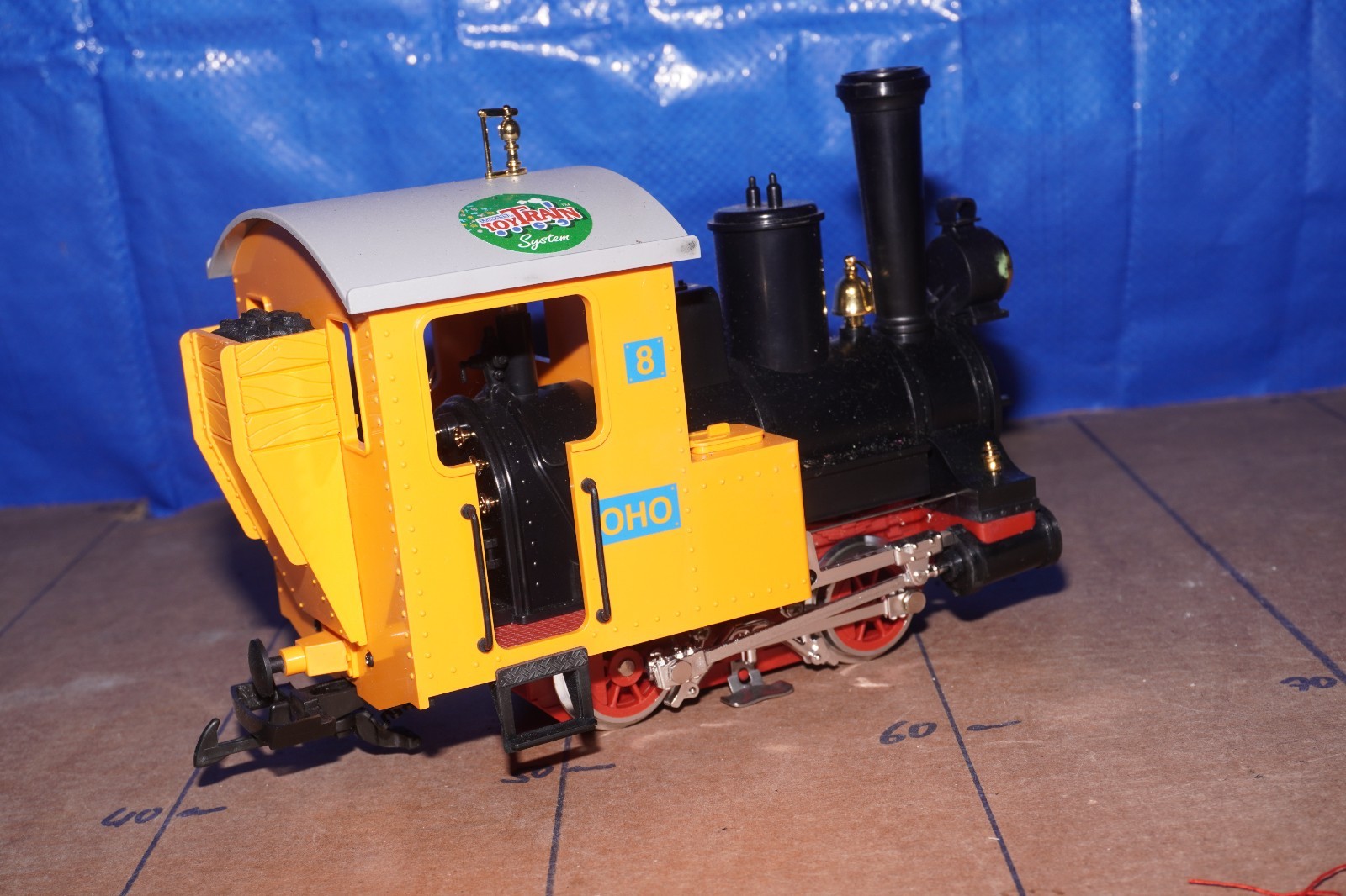 LGB G Gauge Steam Locomotive BOD/5/1 Stainz, Yellow, 1:22.5, Analog DC, Plastic