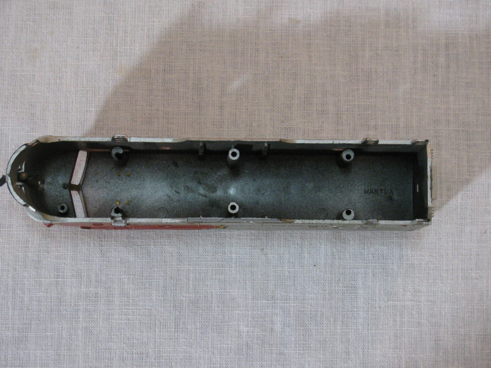 Vtg HO Scale Diesel Locomotive Shell ONLY, Santa Fe #4015, Unbranded rr