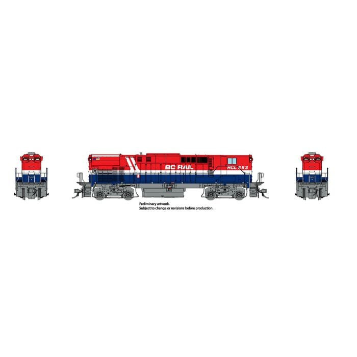 Rapido 33036 HO BCR Red/White/Blue Scheme Hockey Stick M420B x2 #RCL683 #RCL685