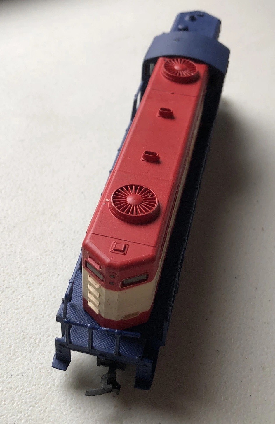 AHM 1776 Norfolk And Western HO Train Locomotive Engine Patriotic America Diesel