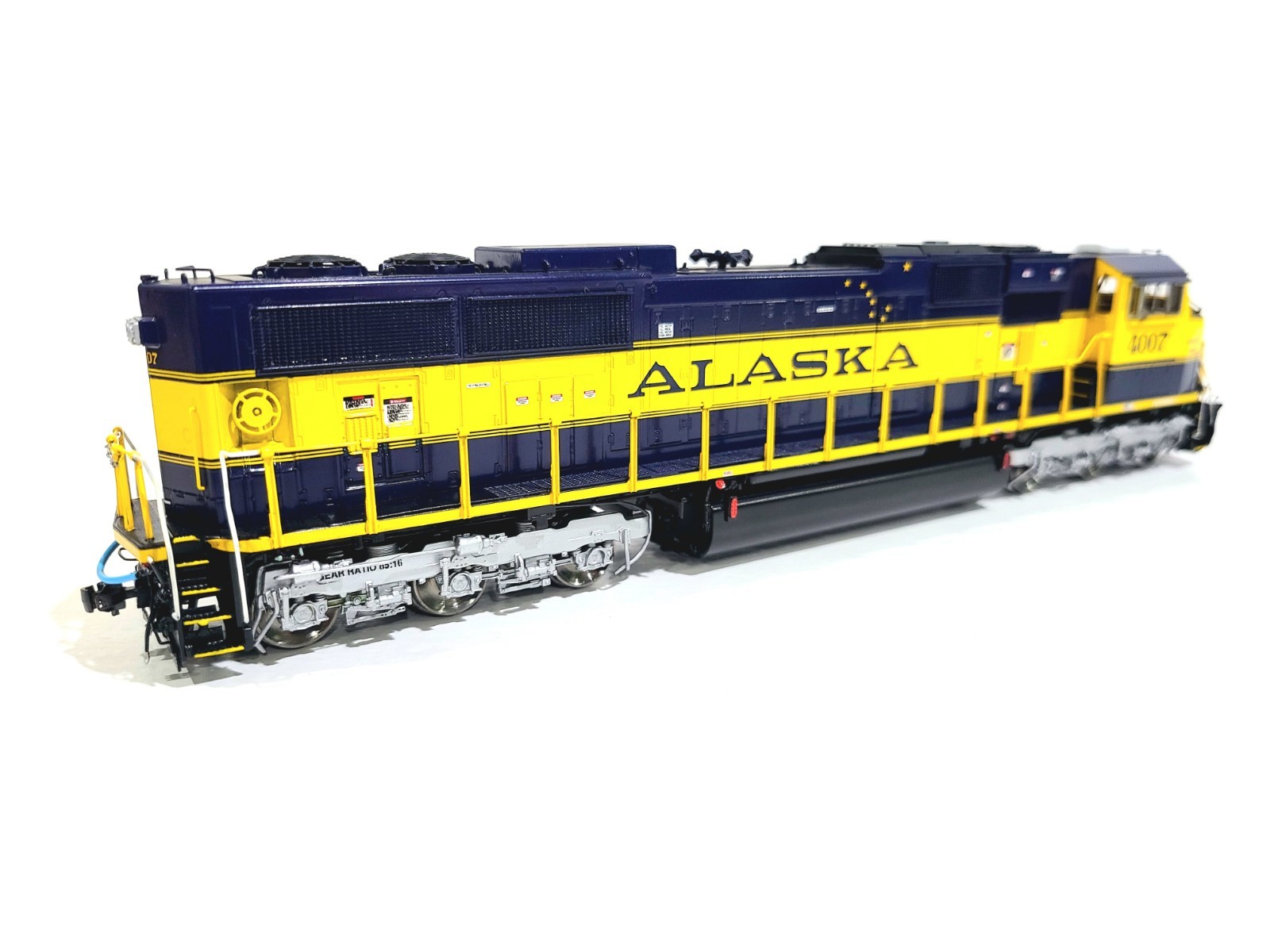Overland OMI ARR EMD SD70MAC Alaska Railroad #4007 HO Brass Model #6149.1