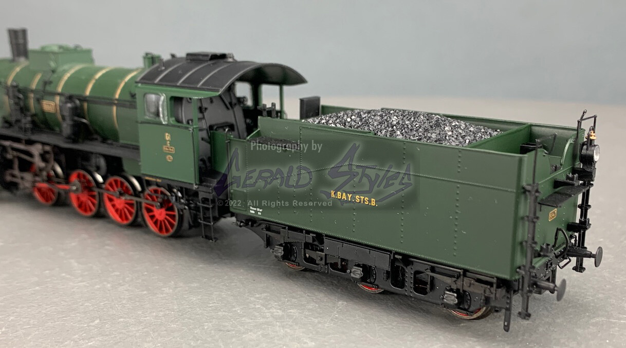 HO Brawa 40127 German Steam Locomotive G 4/5 H KBayStsB AC/Sound/Smoke HO1808