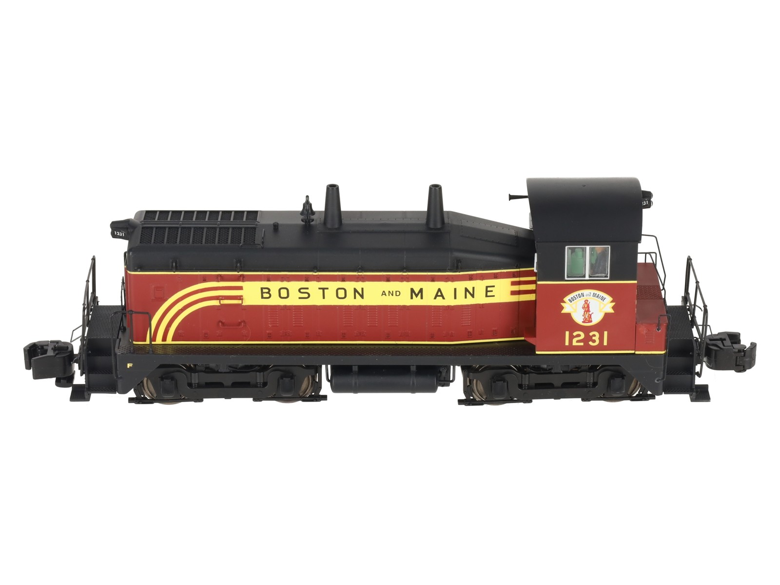 S-Helper 00099 S Gauge Boston & Maine SW-9 Diesel Switcher #1231 EX/Box
