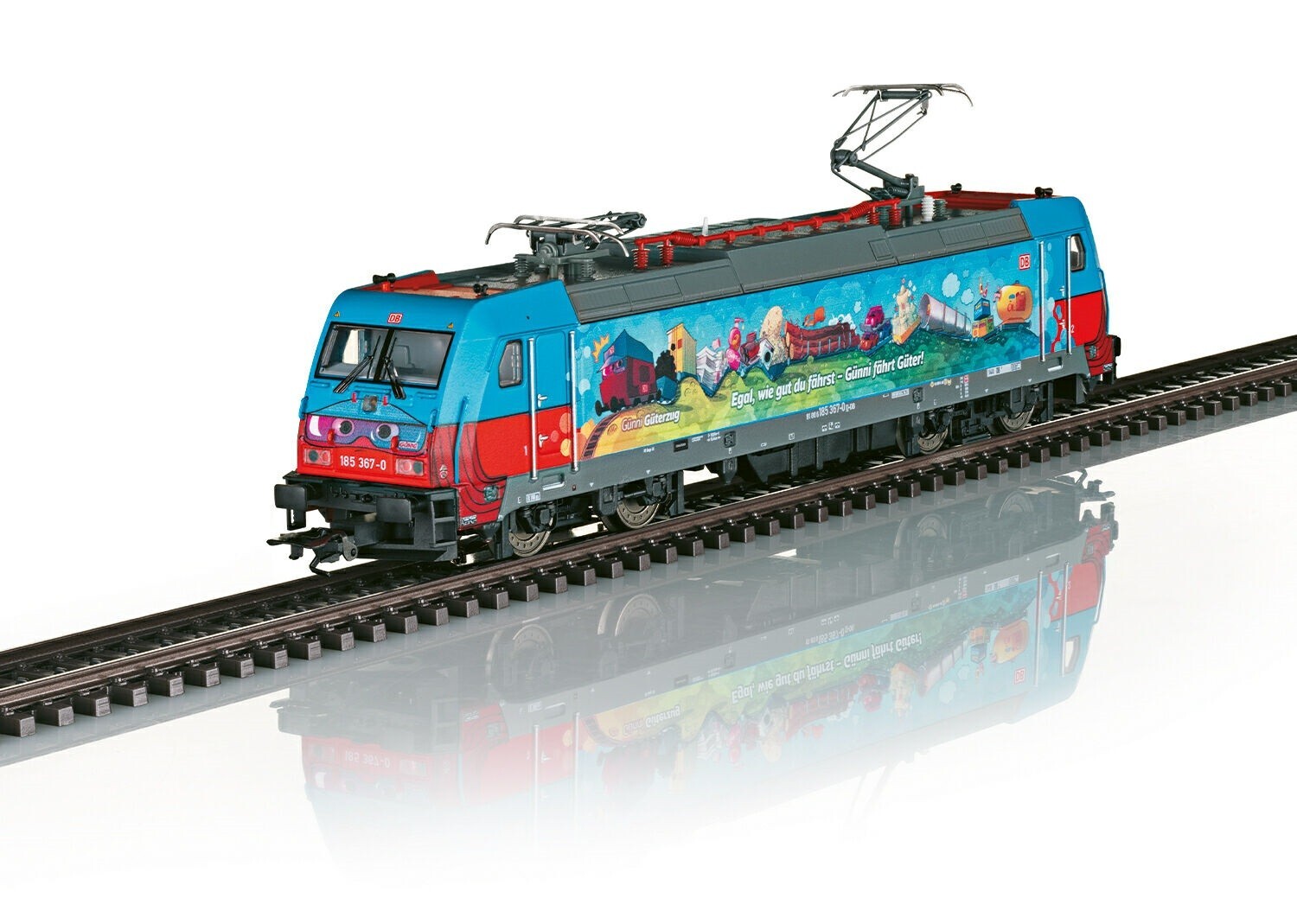 Trix 25367 Electric Locomotive BR 185 Günni Ep VI Sound New OVP 1:87