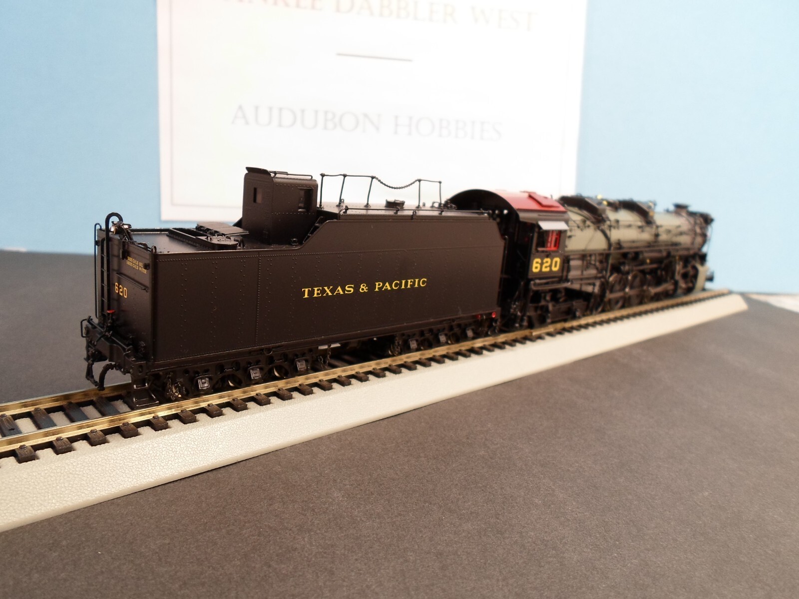 Glacier Park Models T&P I-1-ar Class 2-10-4 #620 Green Boiler Modernized, 1950’s