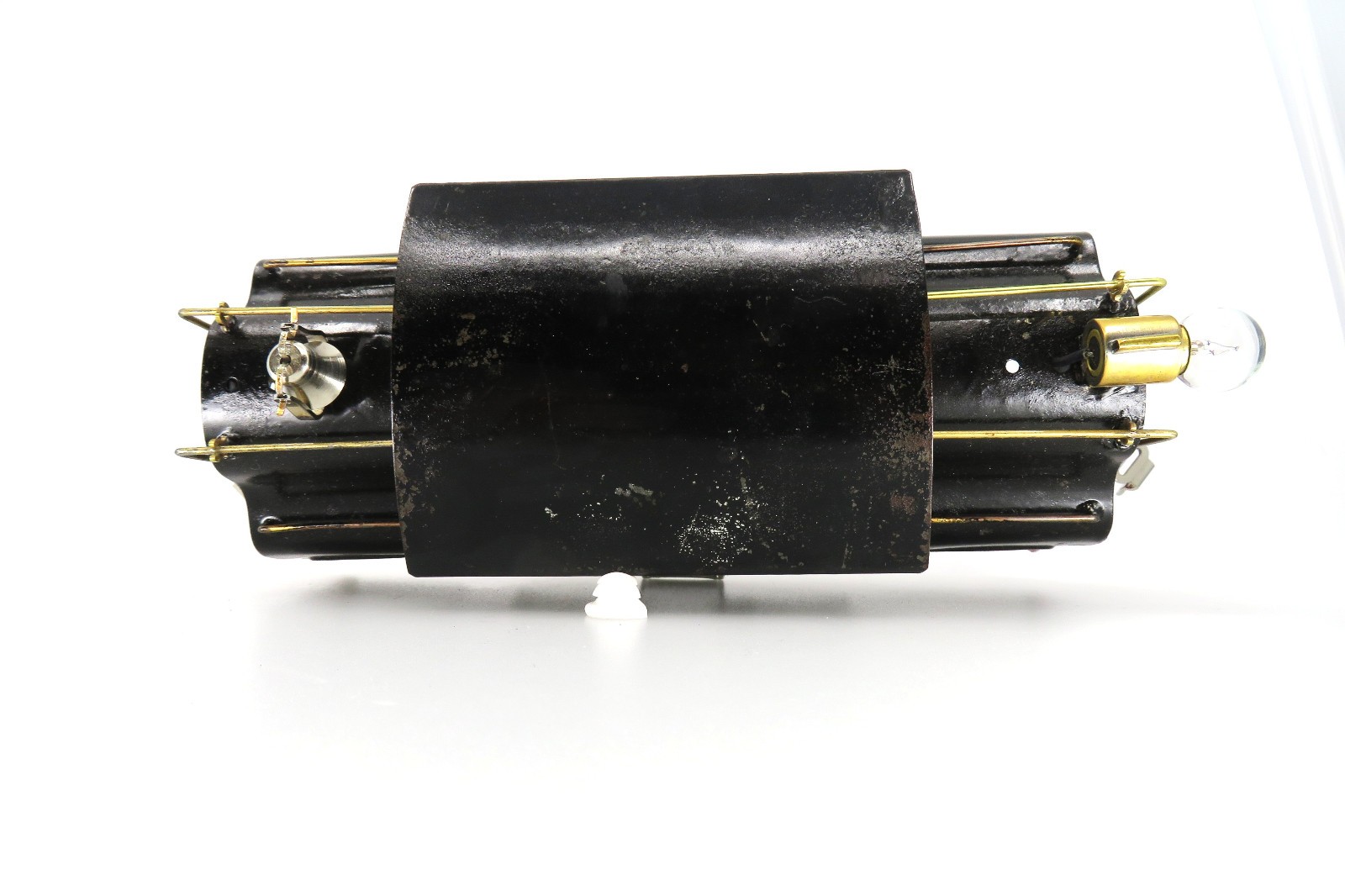 1914-1917 Lionel Standard Gauge Black #33 Locomotive w/Slide-on Headlight RUNS!