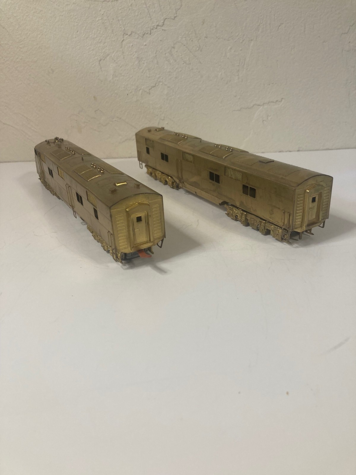 Hallmark HO EMD E-3/6 Brass A/B Set w/Glide Drive Upgraded Trucks Original Box