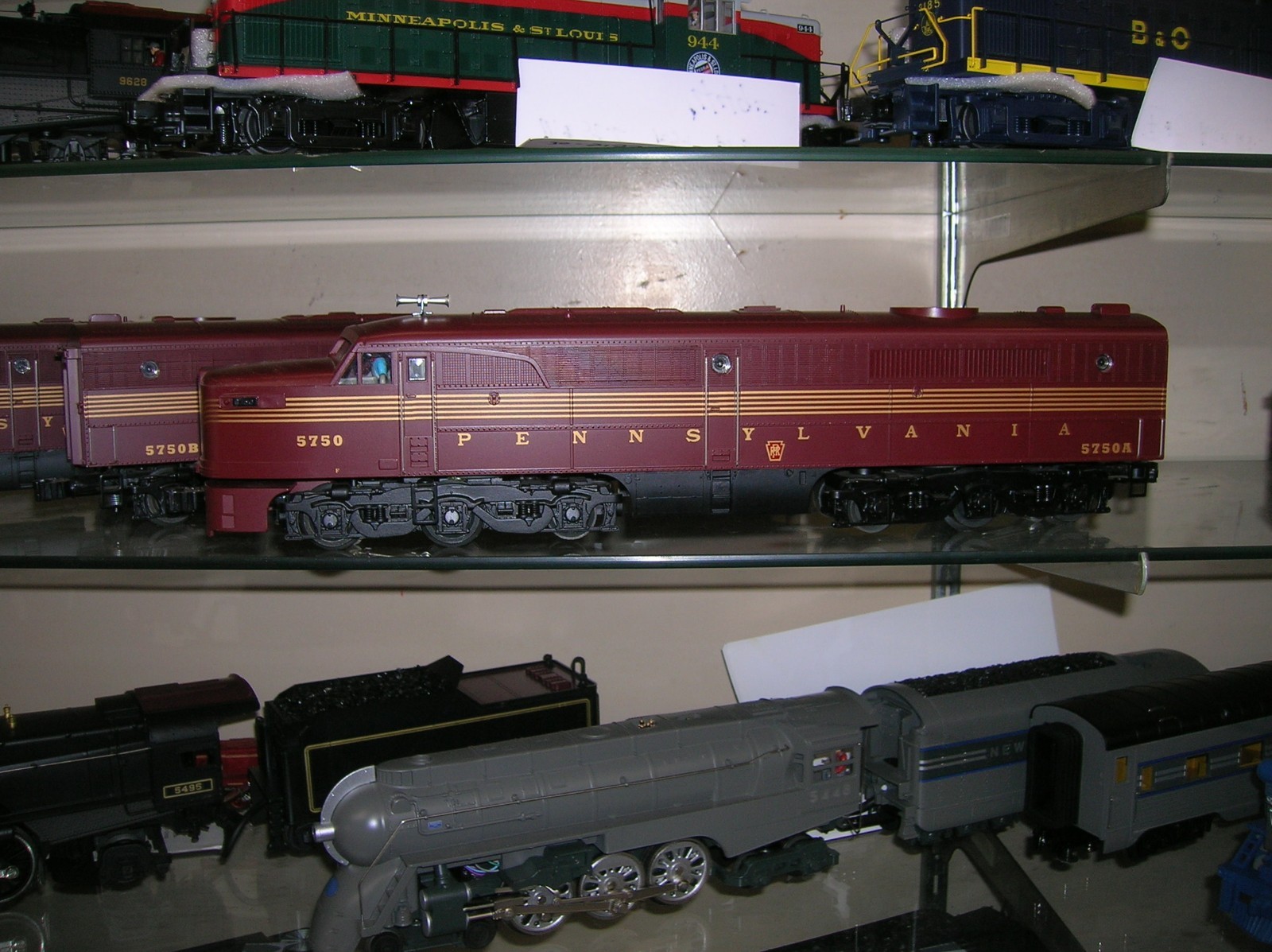 LIONEL 6-18245/18248″ PENNSYLVANIA A B A ALCO PA’S 4 MOTORS, TMCC “,LOT #45773