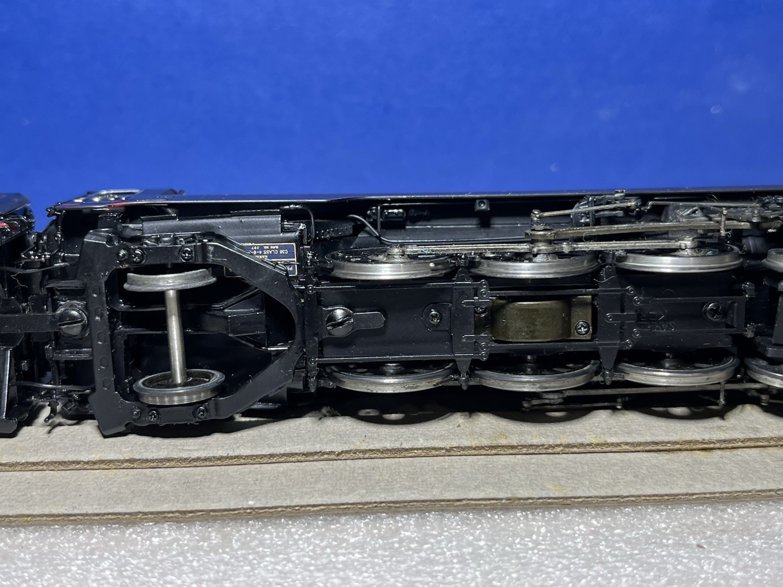 PRECISION SCALE PSM BRASS HO NSWGR 38 Class Loco 3801 Black Lt Ed as NEW NICE