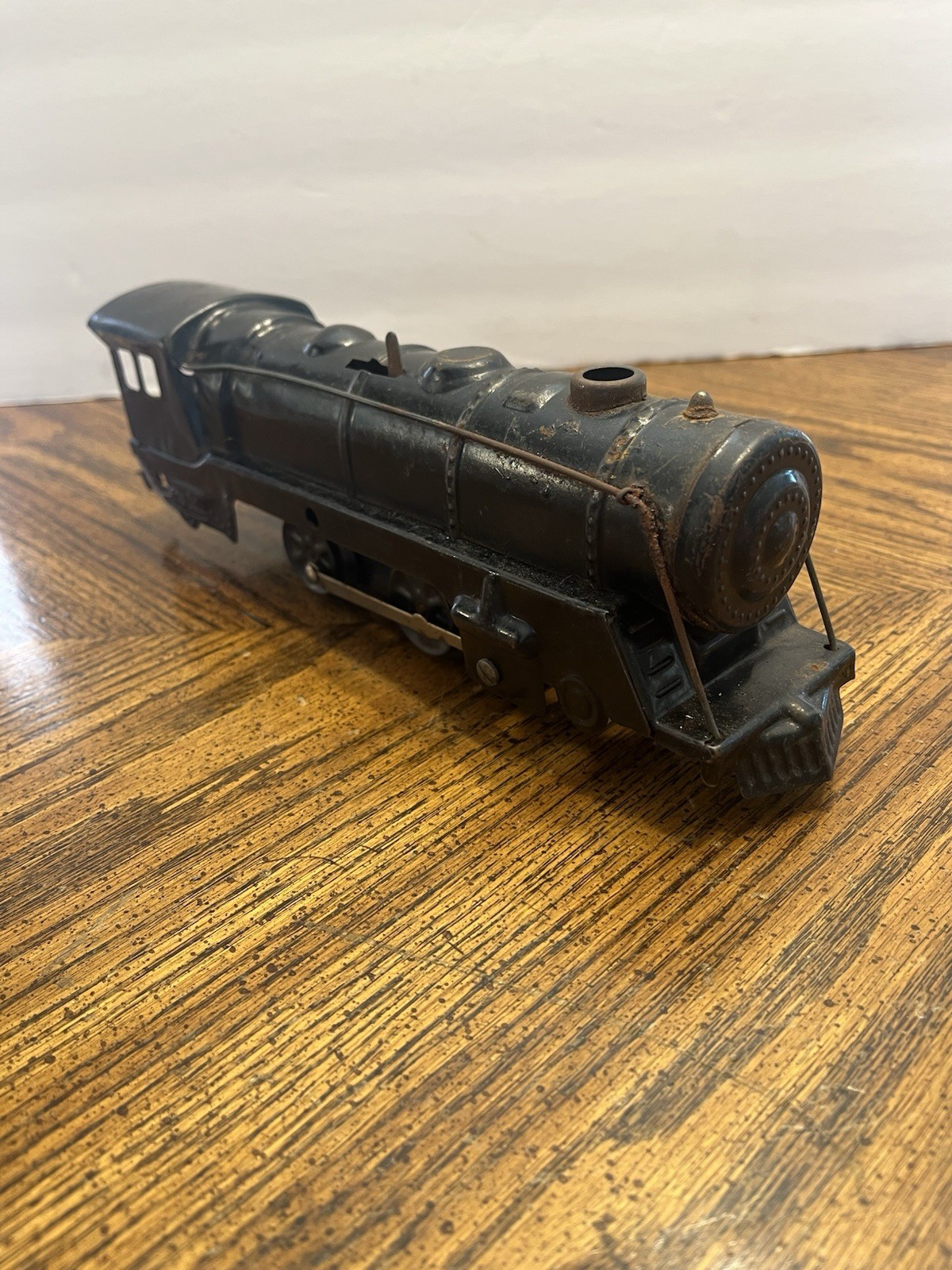 Vintage 1940s Marx Pressed Steel Windup Train Locomotive